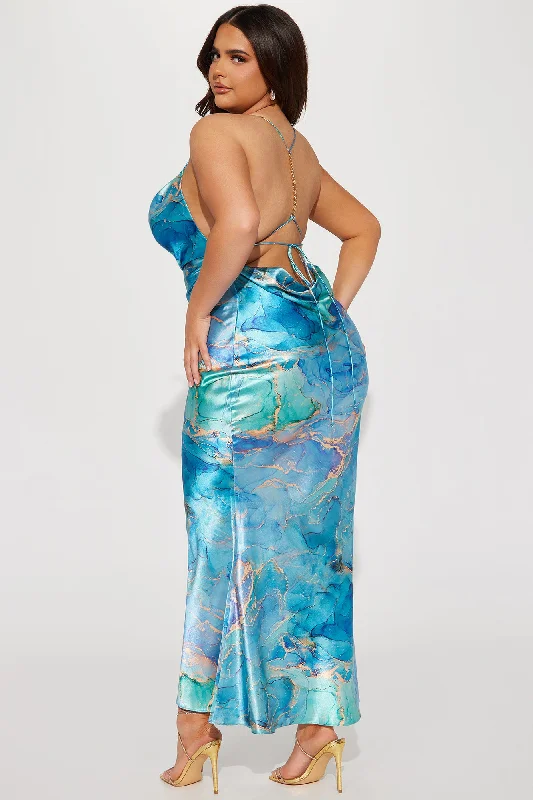 La Rochelle Maxi Dress - Blue