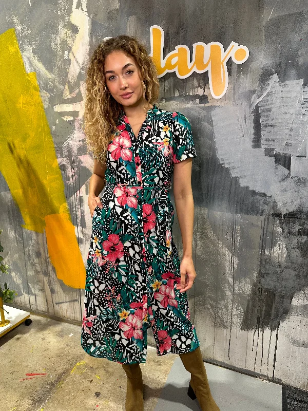 Lily Print Dress