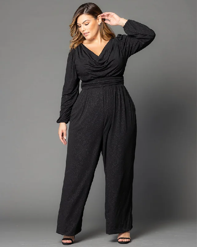 Natalia Cowl Neck Jumpsuit