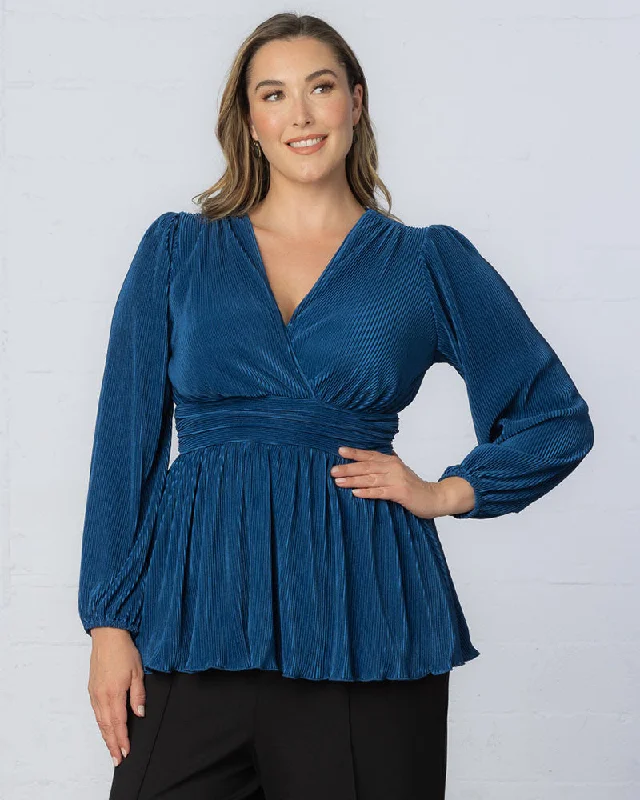 Pleated Perfection Tunic Top - Sale!