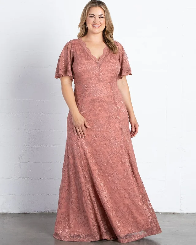 Symphony Lace Evening Gown - Sale!